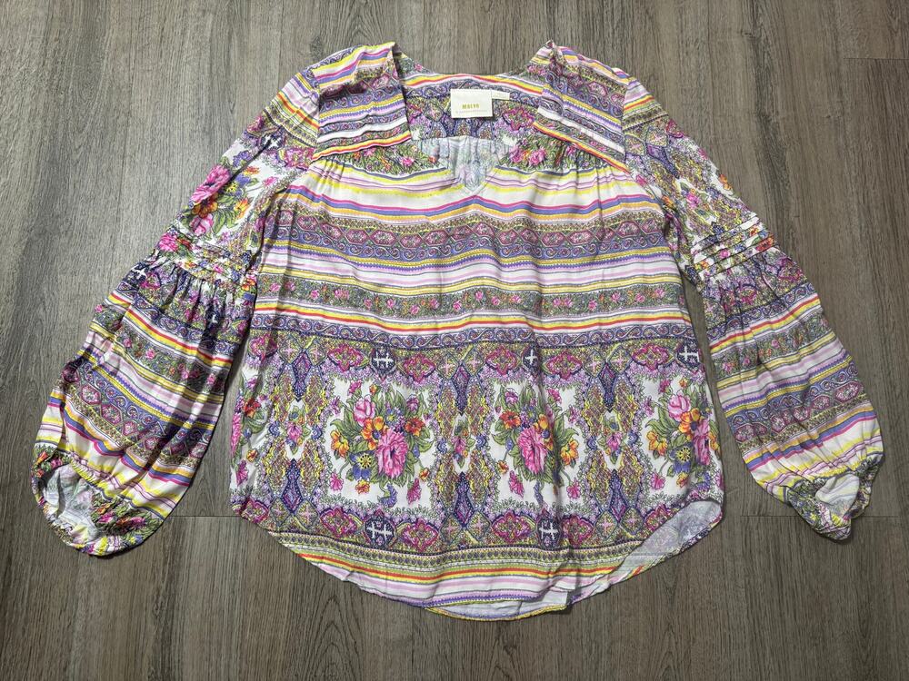 Maeve by Anthropologie Women's Ceresco Peasant Top